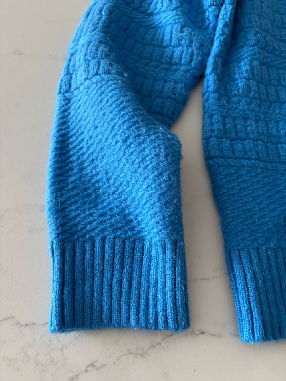 Ann Taylor Bright Blue Crewneck Sweater - Picture 3 of 6